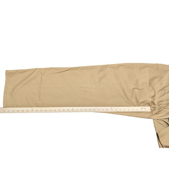 Dockers Men's Relaxed Fit 34x34 Classic Tan Chino Work Dress Pants H - Picture 12 of 12